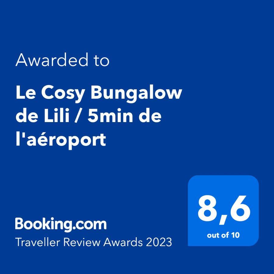 Le Cosy Bungalow De Lili / 5Min De L'Aeroport Les Abymes Exterior photo