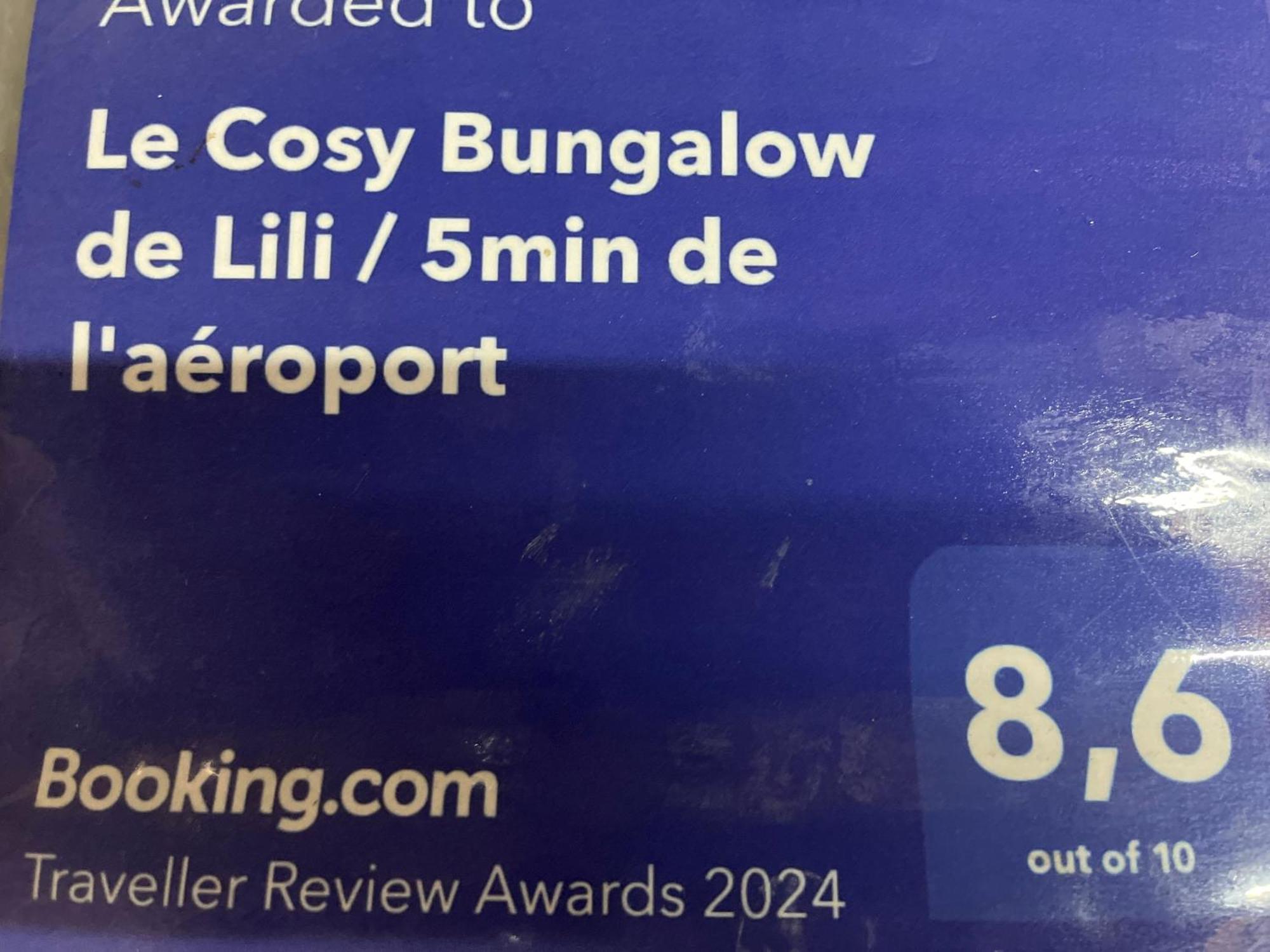Le Cosy Bungalow De Lili / 5Min De L'Aeroport Les Abymes Exterior photo